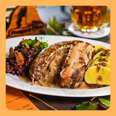 Zabijačkové speciality v Pivnici U Čápa